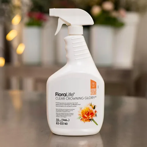 Miniatura 3 de Crowning Glory - Spray para flores. 32 fl. Oz., Transparente