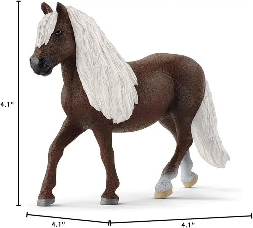 Miniatura 5 de Schleich Farm World, juguetes de caballos realistas para niñas y niños, figura de juguete de caballo de yegua del Bosque Negro, para niños de 3 años