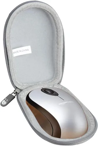 Hermitshell Funda de viaje para Amazon Basics 2.4 Ghz ratón óptico inalámbrico para computadora MGR0975 (gris)