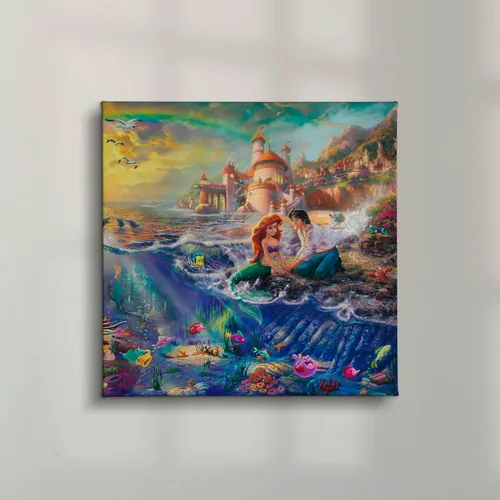 Miniatura 8 de Lona envuelta, de la galería de La Sirenita de Thomas Kinkade