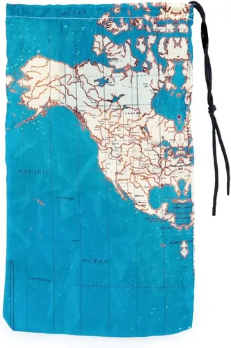 Miniatura 5 de Bolsas de viaje alrededor del mundo Kikkerland, set de 3