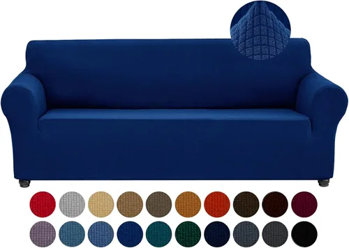 Miniatura 54 de Joccun Funda Elástica para Silla Sofá, Funda de Sofá de 1 Pieza Tela Jacquard de Spandex con Parte Inferior Elástica, Protector de Muebles Lavable