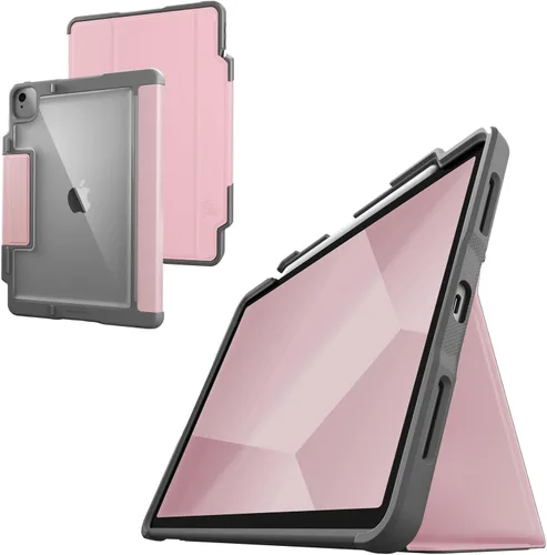 Miniatura 10 de STM Dux Plus para iPad Air de 11 pulgadas (M4/M3/M2/5ª/4ª generación): ultra protector, ligero con parte trasera transparente, soporte para lápiz
