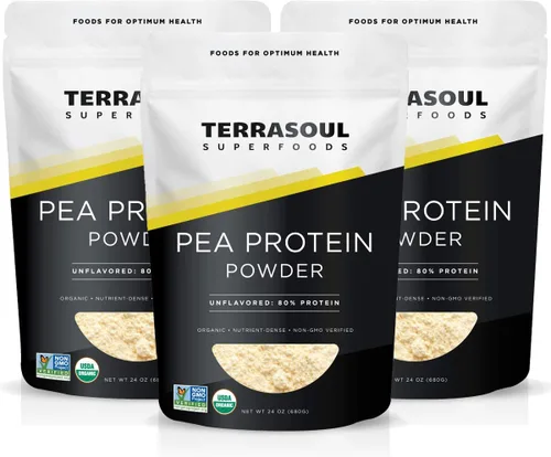 Miniatura 2 de Terrasoul Superfoods Proteína orgánica de guisante, 3 libras