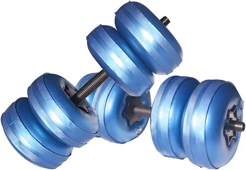 Miniatura 11 de Water Filled Dumbbells Set - Water Filled Weights - Portable Travel Weights - Weights Adjustable Dumbbells