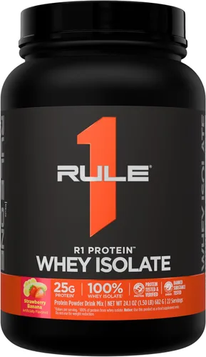 Miniatura 12 de Rule 1 R1 Proteína de suero aislada - con 25g de proteína y 6g de BCAA exclusivamente de fuentes aisladas e hidrolizadas para la recuperación