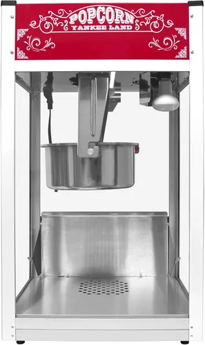 Miniatura 7 de GDFStudio 16 Oz Tabletop Popcorn Machine Countertop Popcorn Maker w/Stainless Steel Kettle, 3 Switch Control, 3 Popcorn Cups, Commercial Popcorn Red