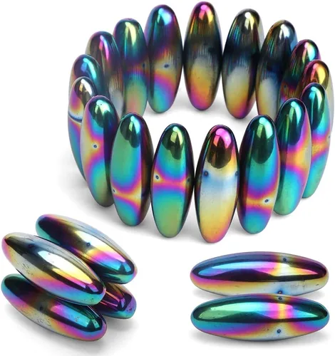 Miniatura 4 de Huevos de serpiente con cascabeles magnéticos para adultos, juguete magnético ovalado para rodar con la mano para hombres, compatible con masilla