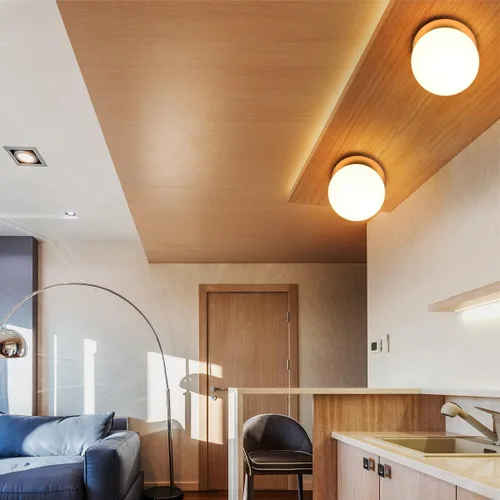Miniatura 7 de Apliques de Pared, 1 Luz Aplique Moderno de Globo en Latón Envejecido, Luz de Pared para Dormitorio Baño Sala de Estar y Pasillo Iluminación