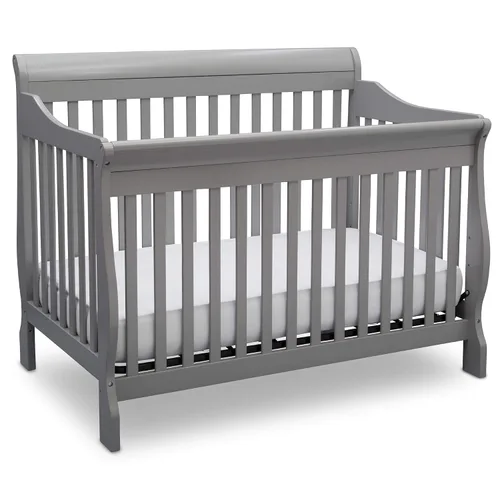 Miniatura 15 de Simmons Kids Carter - Cuna convertible 6 en 1, certificado Greenguard Gold, color blanco bianca