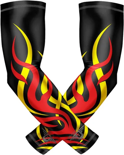 Miniatura 34 de Bucwild Sports Baseball Arm Sleeve - Youth & Adult 1 Pair - Football Basketball Cycling Tennis Bandera de EE.UU