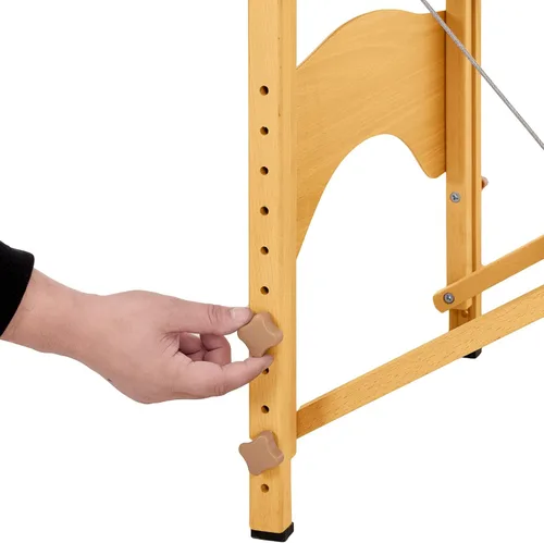 Miniatura 8 de Mesa de masaje, cama de masaje, 2 camas plegables y portátiles para extensiones de pestañas, mesa de tatuaje de belleza, ajustable, color negro