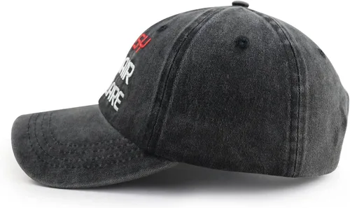 Miniatura 3 de Goyklrb Gorra de béisbol para mujeres y hombres, divertida gorra de béisbol ajustable de algodón lavado