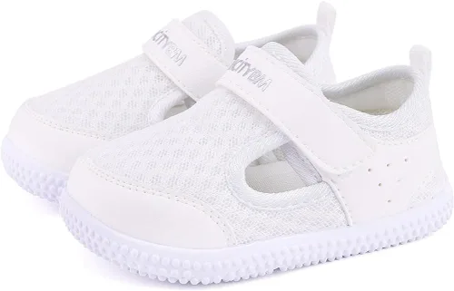 Miniatura 24 de BMCiTYBM Zapatos de bebé para niños pequeños, zapatillas de malla transpirable antideslizantes