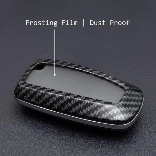 Miniatura 5 de Funda de fibra de carbono compatible con Ford F-150 Raptor Explorer Escape Fusion Bronco Sport Edge Lincoln Corsair Nautilus