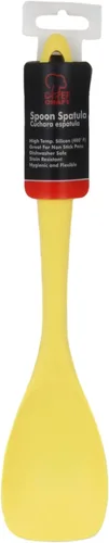 Miniatura 2 de Chef Craft Espátula de cuchara de silicona premium, 11.5 pulgadas, color amarillo