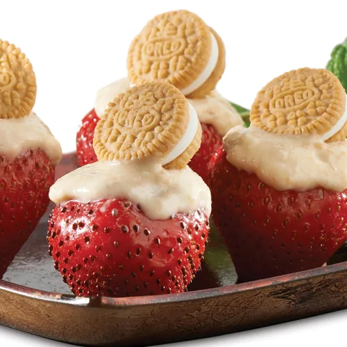 Miniatura 8 de Galletas OREO Minis tipo sándwich doradas, 12 bolsas de 3 oz