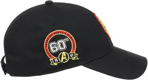 Miniatura 6 de Marvel Gorra de béisbol curvada con gancho y bucle de los Vengadores