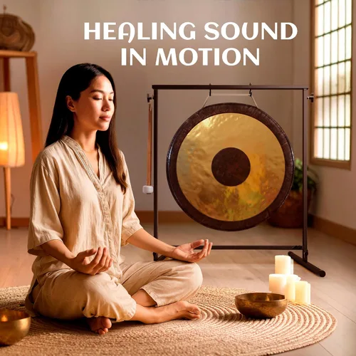 Miniatura 5 de The Gong Shop Gong chino hecho a mano, lavado rico y tonos de resonancia profunda para meditación, curación de sonido, yoga o decoración del hogar