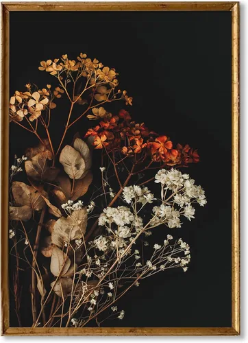 Miniatura 11 de Lienzo de diente de león en blanco y negro, diseño vintage de diente de león, póster de plantas en blanco y negro, pintura de lienzo de flores
