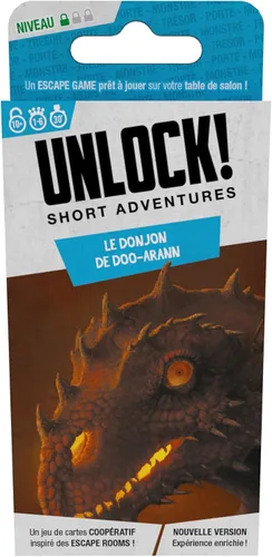 Miniatura 2 de Short Adventures 4: Doo Arann's Dungeon - Juego de cartas inmersivo para niños y adultos, a partir de 10 años, 1 a 6 jugadores, 30 minutos de tiempo