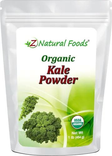 Miniatura 12 de Z Natural Foods Polvo de zanahoria orgánico, polvo de superalimento natural para la visión y la salud del corazón, ideal en jugos, batidos