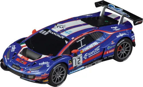 Carrera 64211 Lamborghini Huracán GT3 Ombra Racing No.12 Escala 1:43 Ranura analógica Car Racing Vehicle GO Slot Car Toy Race Track Sets