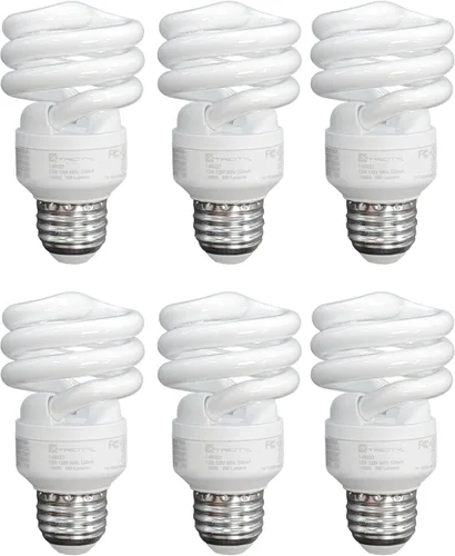 Miniatura 10 de Xtricity Bombillas fluorescentes compactas T2 en espiral, base E26, 23 W (equivalente a 100 W), blanco suave de 2700 K, 1600 lúmenes, CFL, 120 V