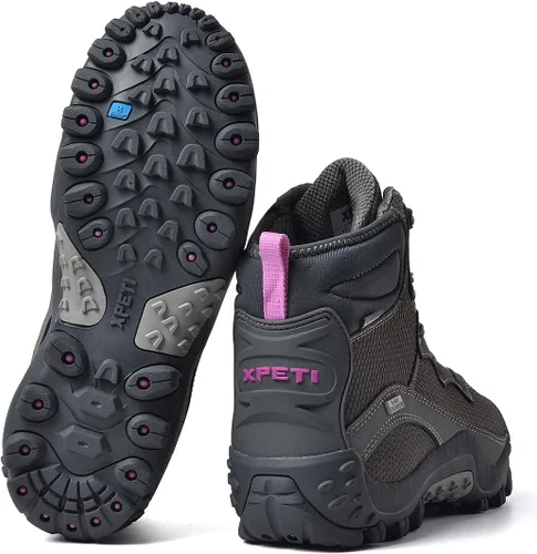 Miniatura 6 de XPETI Botas de senderismo Dimo Mid impermeables antideslizantes para mujer