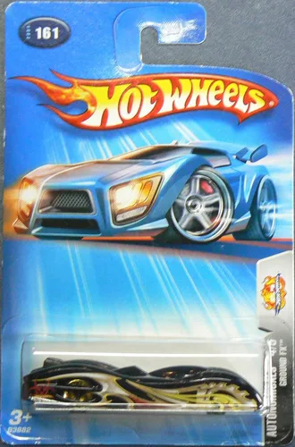 Miniatura 2 de Hot Wheels 2004 Autonomicals 4/5 Ground FX BLACK 161