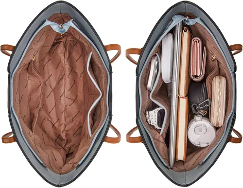 Miniatura 6 de Montana West - Bolsos de mano para mujer, bolso tipo satchel con asa superior mediana