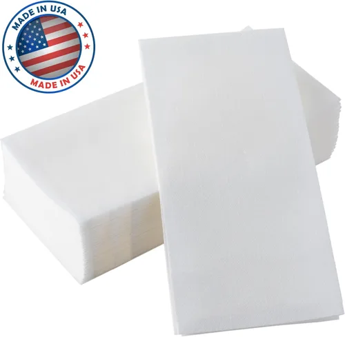 Miniatura 5 de BloominGoods - Paquete de 50 servilletas de baño desechables de 12 x 17 pulgadas, toallas de invitados clásicas Lite de un solo uso, fabricadas