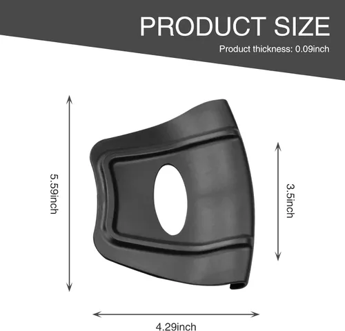 Miniatura 2 de Pack-2 Protector de llantas para desmontar neumáticos de coche, estructura antideslizante doble convexa, cubierta antiarañazos, mango ovalado hueco