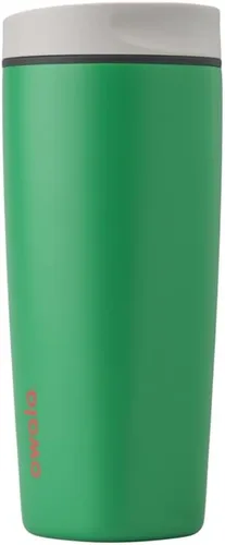 Miniatura 14 de Owala SmoothSip Slider - Vaso de café aislado de acero inoxidable, reutilizable, taza de café helado, taza de viaje para café caliente, sin BPA, 12