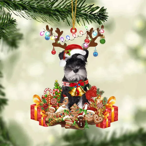 Miniatura 57 de Nazenti Adorno de Navidad personalizado de reno de Alaskan Malamute – Adorno de perro personalizado para amantes de las mascotas, acrílico plano
