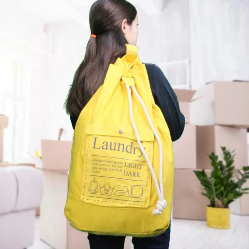 Miniatura 5 de Teeo - Bolsa de lavandería - Artículos esenciales para el dormitorio - Bolsas de lavandería de viaje - Esenciales universitarios - Mochila grande