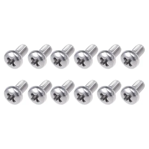 Miniatura 39 de METALLIXITY Tornillos de máquina (M2 x 0.118 in), 30 unidades, pernos Phillips cruzados de acero inoxidable 304, para instalación de muebles