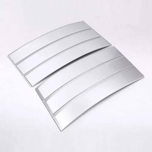 Miniatura 2 de YIWANG Cubierta de moldeo de ventilación de aire para puerta lateral de coche ABS cromado para Land Rover Range Rover Vogue 2013-2020 Juego de 2
