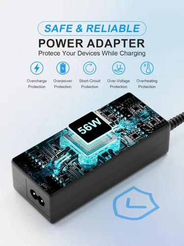 Miniatura 2 de Cargador adaptador de corriente AC de 56 W para NOCO GB70 GB150 GB250+ GB251+ GB500 UltraSafe Lithium Jump Starter Arrancador Portátil Cable