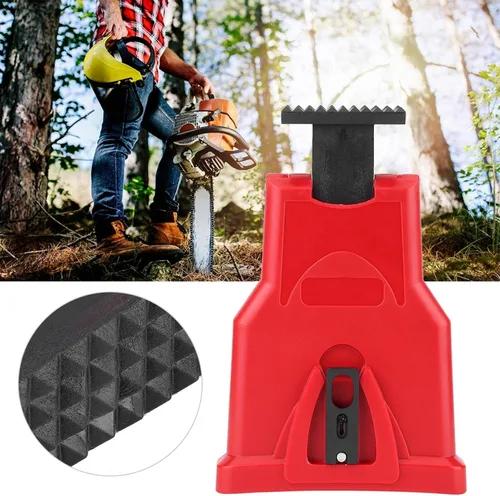 Miniatura 4 de 01 Afilador de motosierra, sacapuntas de hoja de sierra de cadena rápida universal portátil para ahorrar tiempo y esfuerzo para trabajar la madera