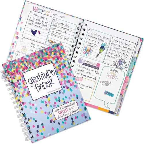 Miniatura 17 de Diario de gratitud basado en la fe con versículos de las Escrituras y citas inspiradoras, diario inspirador diario sin fecha de 52 semanas