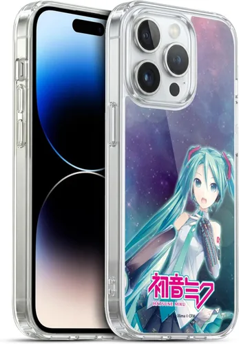 Miniatura 9 de Head Case Designs Licencia Oficial Hatsune Miku Gráficos Lindos Carcasa de Gel [Protección de Grado Militar] Compatible con Apple iPhone 7