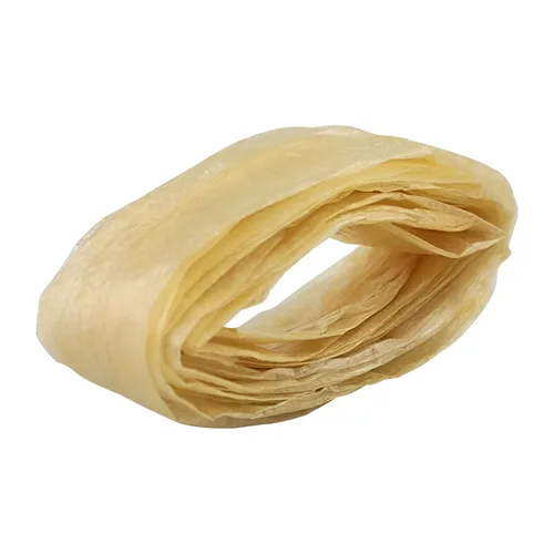 Funda de salchicha comestible para secado, tubo de funda de salchicha seca comestible para salchichas caseras con sabor para máquina de hacer
