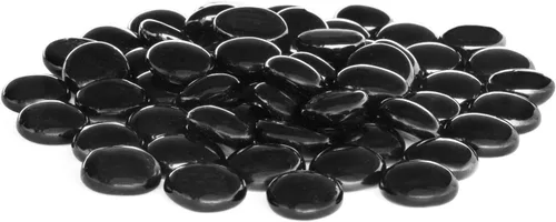 Royal Imports Piedras de mármol plano de vidrio, rocas para mesa de fiesta, decoración de centros de mesa de boda, guijarros de acuario, gemas de