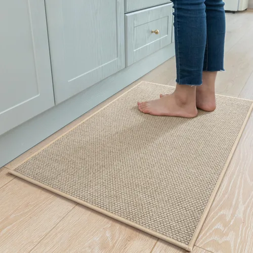 Miniatura 5 de Juego de alfombras de cocina antideslizantes y lavables, absorbentes para suelo de cocina, parte delantera del fregadero, juego de tapetes de cocina