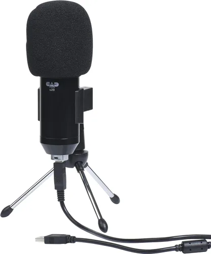 Miniatura 4 de CAD Audio Micrófono de estudio de dirección lateral de gran formato USB U29