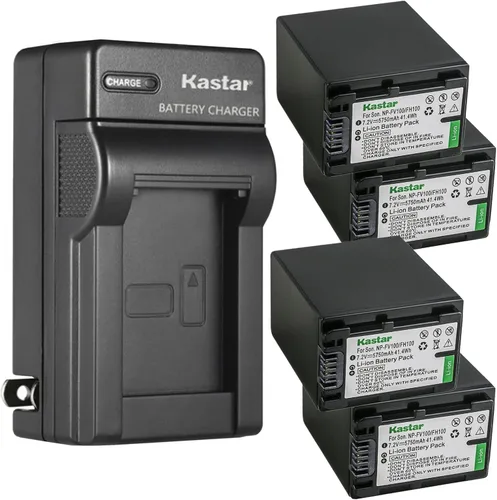 Miniatura 7 de Kastar Reemplazo del cargador de batería de pared de CA NP-FV100 para Sony HDR-CX130, HDR-CX150, HDR-CX155, HDR-CX160, HDR-CX180, HDR-CX190