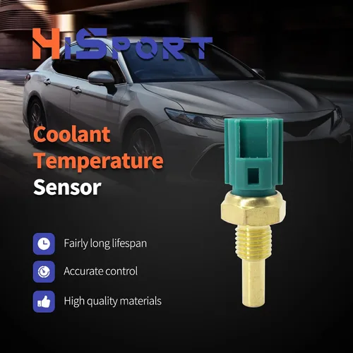 Miniatura 2 de HiSport Sensor de temperatura del refrigerante del motor – Compatible con Chevy Ford GEO GMC Jaguar Kia Lexus Lincoln Mazda Pontiac Suzuki Toyota