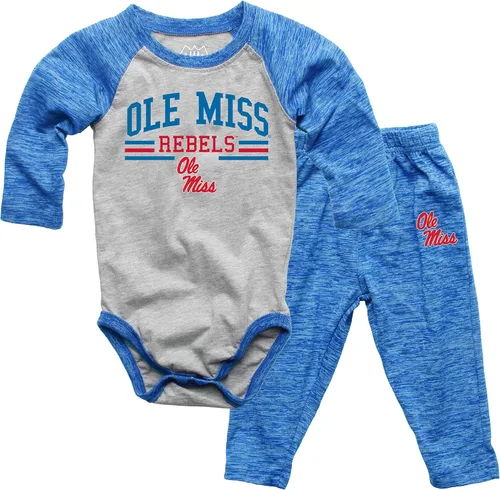 Miniatura 21 de Wes and Willy Baby College Sports Fan - Conjunto de una pieza y pantalón de manga larga