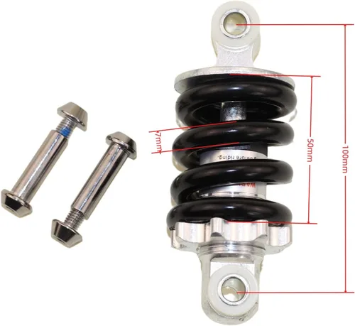 Miniatura 2 de Trkimal Muelle de Suspensión del Amortiguador Trasero, Amortiguador Trasero para Scooter de Gas, Bicicleta Eléctrica, Minimoto, Bicicleta de Tierra